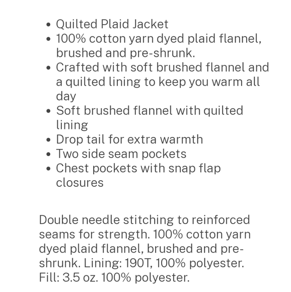 Dickies quilted shirt sweater - Picture 4 of 4